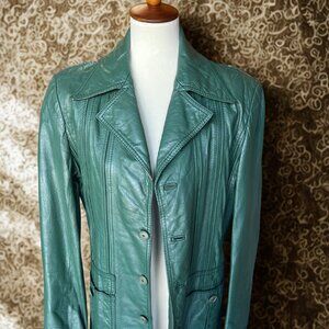 Green Envy Leather Jacket